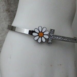 Alma Rose - Bracciale margherita rigido Art. AL01RO16