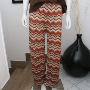 Two Way - Pantalone in maglia fantasia Art. ZEP8679